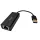 APPROX Kábel átalakító - USB3.0 to RJ45 (10/100/1000) Fekete