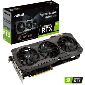   ASUS TUF-RTX3070-O8G-V2-GAMING asus videokártya - nvidia tuf-rtx3070-o8g-v2-gaming (8192mb, gddr6, 1845/14000 mhz, 256bit, 2xhdmi, 3xdp) lhr