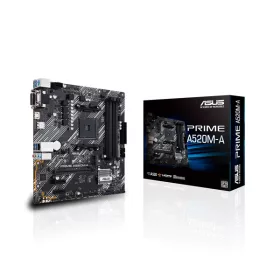   ASUS PRIME A520M-A asus alaplap - amd prime a520m-a am4 (a520, 4xddr4 4800mhz, 1xgbe lan, 1xm.2, 4xsata3, 6xusb2.0, 6xusb3.2)