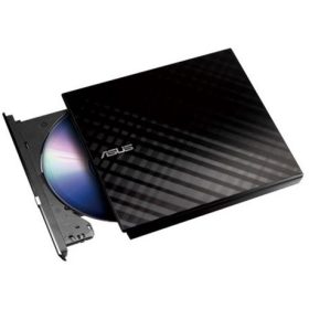   ASUS SDRW-08D2S-U LITE FEKETE DOBOZOS SLIM külső dvd meghajtó
