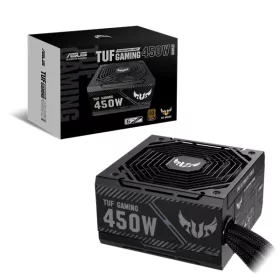   ASUS TUF-GAMING-450B asus tápegység 450w - tuf-gaming-450b (80 plus bronze, harisnyázott kábelek, ventillátor átmérő: 135 mm)