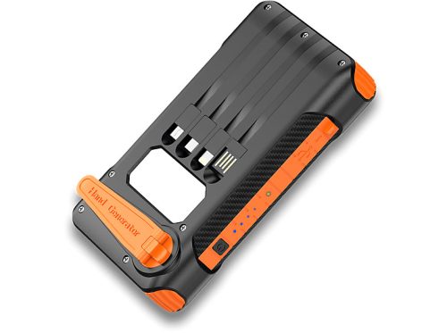 Alcor SD 10000 ORANGE power bank napelemes
