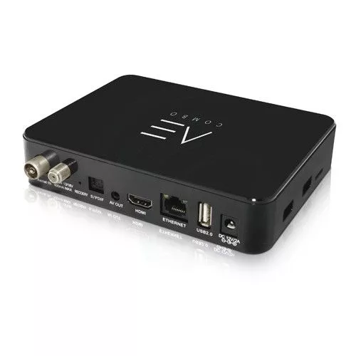 Amiko A3 Combo T2/C/S androidos földi, műholdas és kábeltévé vevő beltéri egység