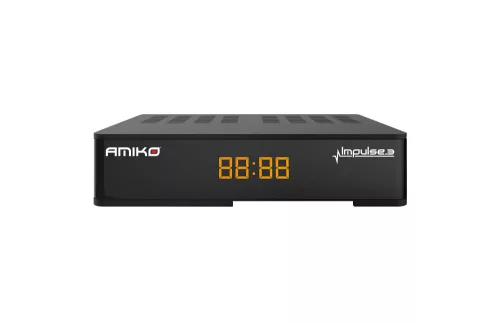 Amiko Impulse 3 T2/C H265 földi és kábeltévés digitális beltéri egység