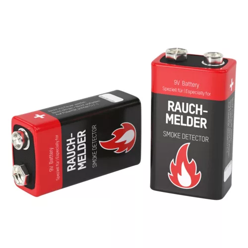 ANSMANN 9V elem 6LR61 füstjelzőbe 2db/bliszter