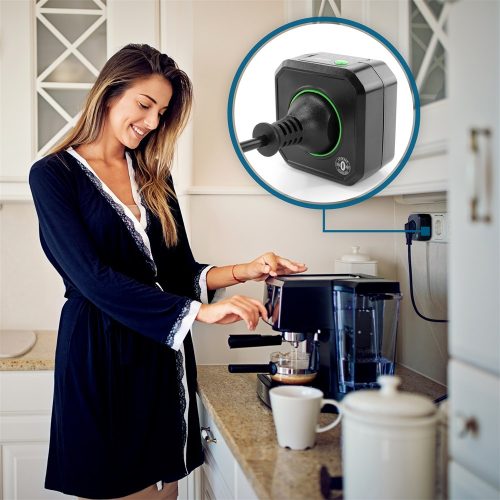 ANSMANN időzítő aljzat AES1 - Kapcsolható energiatakarékos aljzat visszaszámláló időzítővel