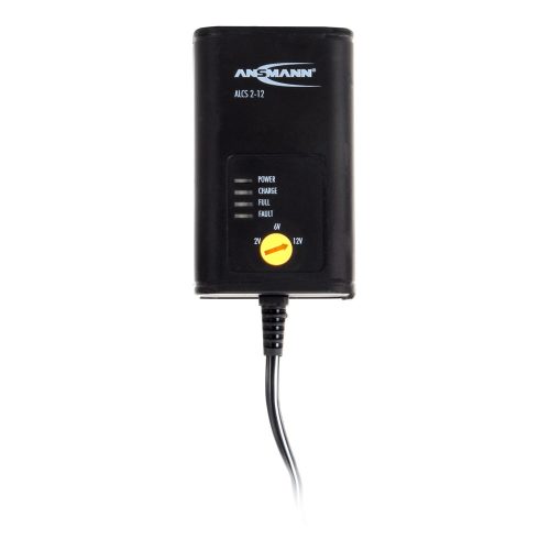 Ansmann ALCS2-12A Ólomakku töltő 2V/6V/12V akkukhoz (0,4A)
