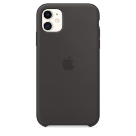 Apple iPhone 11 szilikon tok - Fekete