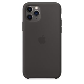 Apple iPhone 11 Pro szilikon tok - Fekete
