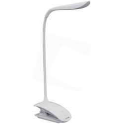   Avide ABLDL-CLIP-1.5W led asztali lámpa csíptethető fehér 1.5w