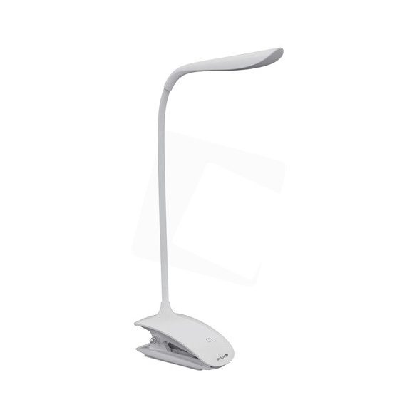 Avide ABLDL-CLIP-1.5W led asztali lámpa csíptethető fehér 1.5w