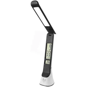   Avide ABLDLC-6W-WB-HG asztali lámpa led bőrhatású fehér-fekete 5w