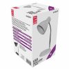 Avide Basic O talpú asztali lámpa + 4W LED - ezüst