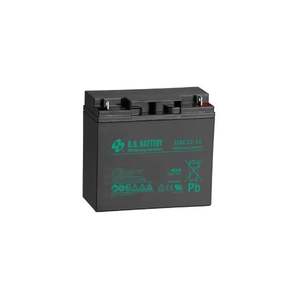 B.B. Battery HRC22-12 12V 22Ah hosszú élettartamú zselés akkumulátor