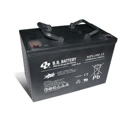   B.B. Battery 12V 100Ah HighRate Longlife Zárt gondozás mentes AGM akkumulátor (MPL100-12_I2)