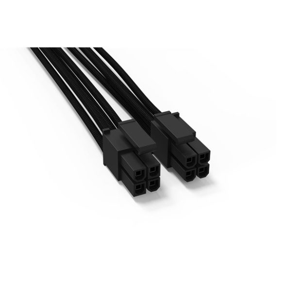 Be Quiet! Kábel - CPU Power Cable CC-4420 (P4+4, 1 csatlakozó, erenként harisnyázott, 45 cm, fekete)