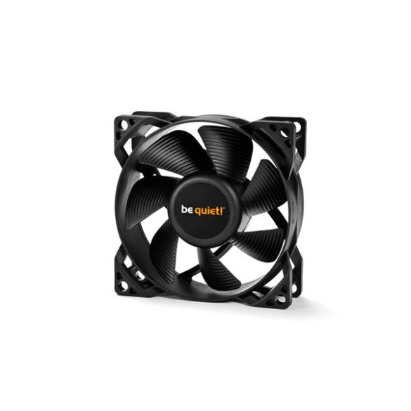 Be Quiet! Cooler 8cm - PURE WINGS 2 80mm PWM (1900rpm, 19,2dB, fekete)