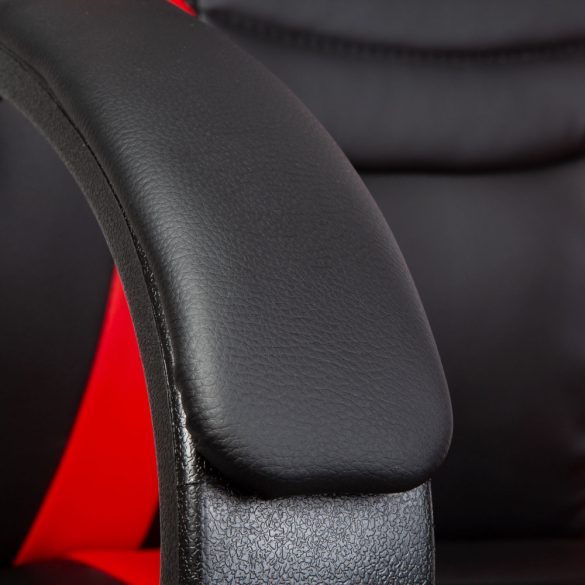 Bemada Gamer szék karfával - piros - 71 x 53 cm / 53 x 52 cm (BMD1109RD)