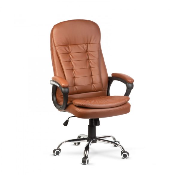 Bemada Irodai szék karfával - barna - 74 x 54 / 54 x 50 cm (BMD1110BR)