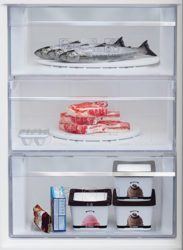 Beko RCSA-406K40 XBN hűtő alulfagyasztós