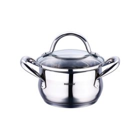 Bergner BG-6506 lábas fedővel 16cm