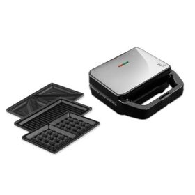   Berlinger Haus LP-KL-152P szendvicssütő 3 in 1, rozsdamentes acél