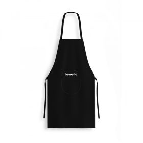 Bewello Konyhai kötény - fekete (BW1004)