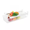 Bewello hűtőbe rakható frissentartó kosár - rugós - 41 x 16 x 9,5 cm (BW1013)