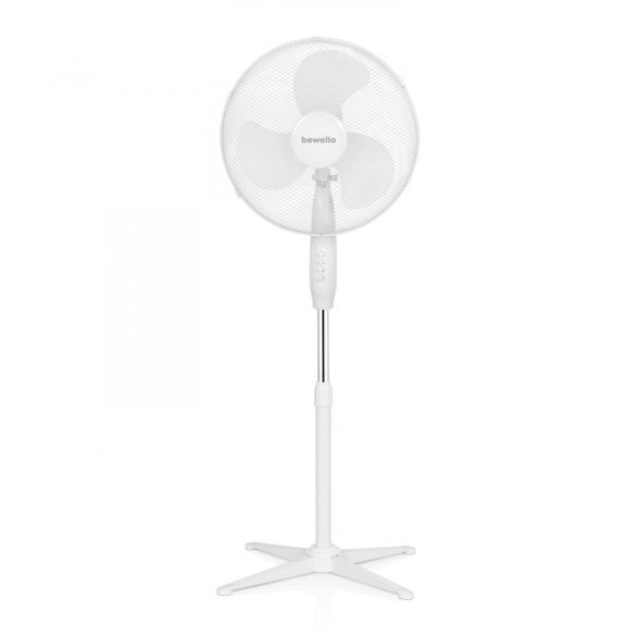 Bewello Álló ventilátor - Ø38 cm - fehér (BW2008WH)