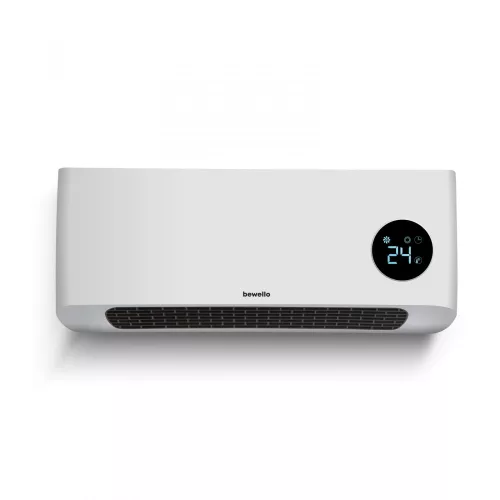 Bewello Fali hősugárzó - 1000/2000W - LED kijelző - 230V - fehér (BW2100)