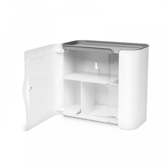 Bewello WC-papír tartó szekrény - fehér - 248 x 130 x 230 mm (BW3005)