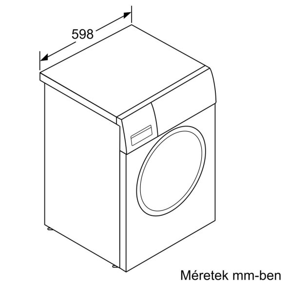 Bosch WAN28290BY elöltöltős mosógép