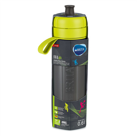 Brita Fill&Go Active vízszűrős kulacs - 600ml - lime