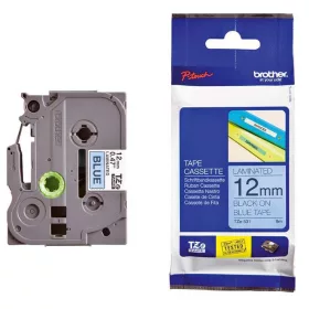   Brother TZE-531 kék alapon fekete eredeti feliratozó szalag