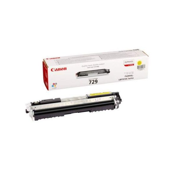 Canon CRG-729 sárga eredeti toner