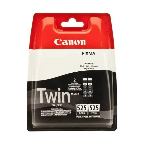Canon PGI-525BK fekete eredeti tintapatron duplacsomag