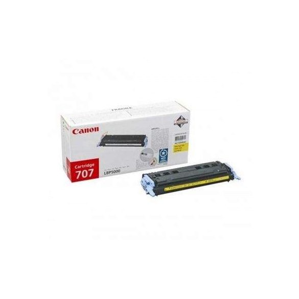 Canon CRG-707 sárga eredeti toner