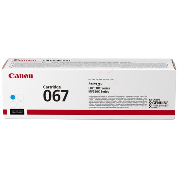 Canon CRG-067 kék eredeti toner