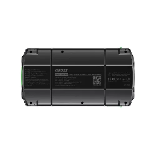 CAROSS USA T14 MAX Jump Starter hordozható indítássegítő + kompresszor + powerbank