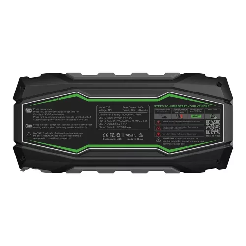 CAROSS USA T18 Jump Starter hordozható indítássegítő (autó indító) + powerbank