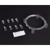 ID-Cooling CPU Cooler - DK-03 RGB PWM (16-20,2dB; max. 99,22 m3/h; 4pin csatlakozó, 12cm, PWM, LED)