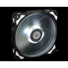   ID-Cooling Cooler 12cm - PL-12025-W (14-35dB; max. 120,96 m3/h; 4pin csatlakozó; ház hűtésre, PWM, LED)