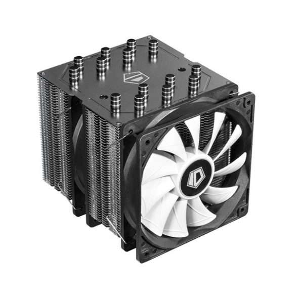 ID-Cooling CPU Cooler - SE-207 (18-35,2dB; max. 126,57 m3/h; 4pin csatlakozó, 7 db heatpipe, 2x12cm, PWM)