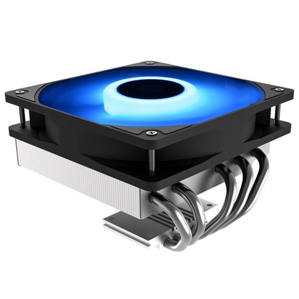 ID-Cooling CPU Cooler - IS-50 MAX RGB (16-31,5dB; max. 95,99 m3/h; 4pin csatlakozó, 5 db heatpipe, 12cm, PWM, LED)