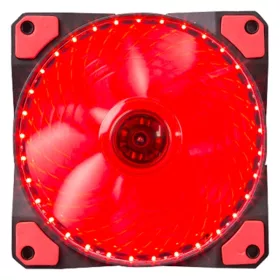   Marvo Cooler 12cm - FN-11 RD (18dB; max. 97,18 m3/h; 3pin csatlakozó; ház hűtésre, piros LED)