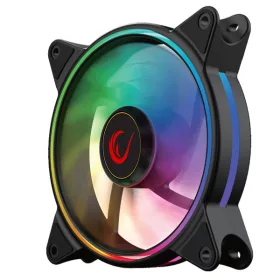 Rampage Cooler 12cm - 4C-120S RGB (ház hűtésre, RGB LED)