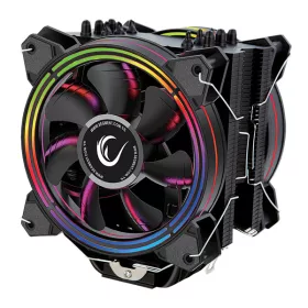   Rampage CPU Cooler - ICED120-RGB (Socket AM4 / LGA2011/ LGA115X; 6 db heatpipe, 2x12cm)