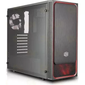   Cooler Master Midi - MasterBox E500L RED - Acrylic Side Panel - MCB-E500L-KA5N-S01