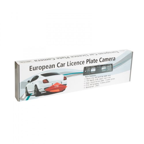 Carguard Rendszámtábla keretbe épített tolatókamera - 12V (55069C)