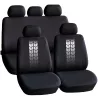Carguard HSA004 9db-os autós üléshuzat szett - szürke-fekete (55672GY)